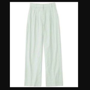 LONG Tailored Linen Blend Pants